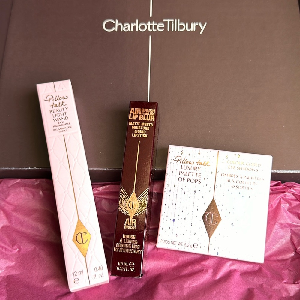 Charlotte Tilbury Pillow Talk Eyes, Cheeks, & Lip Kit